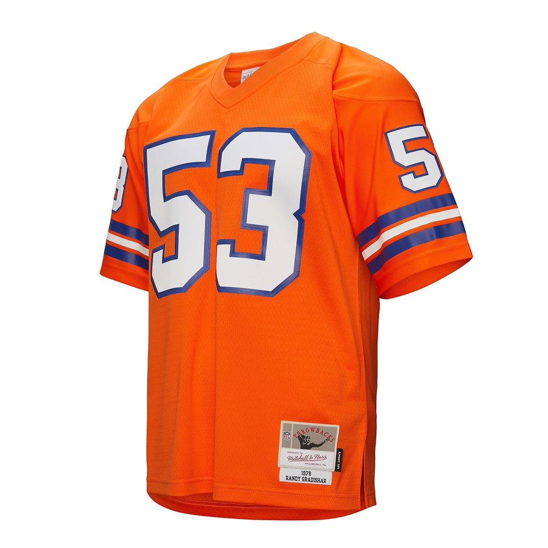 Men's Denver Broncos Randy Gradishar Orange 1978 Legacy Replica NFL Football Jersey - view 7