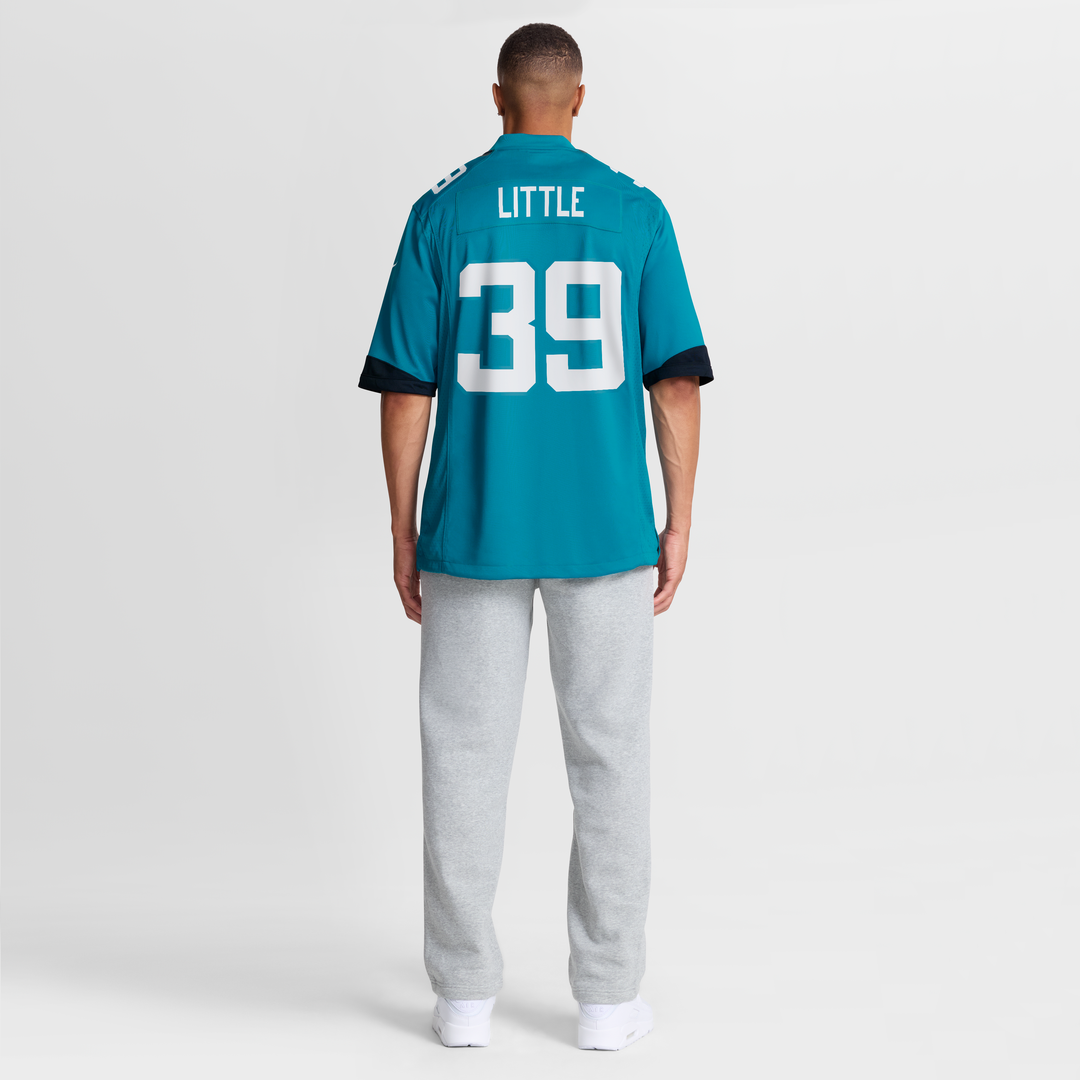 Men's Jacksonville Jaguars Cam Little Teal Team Game NFL Football Jersey - view 8