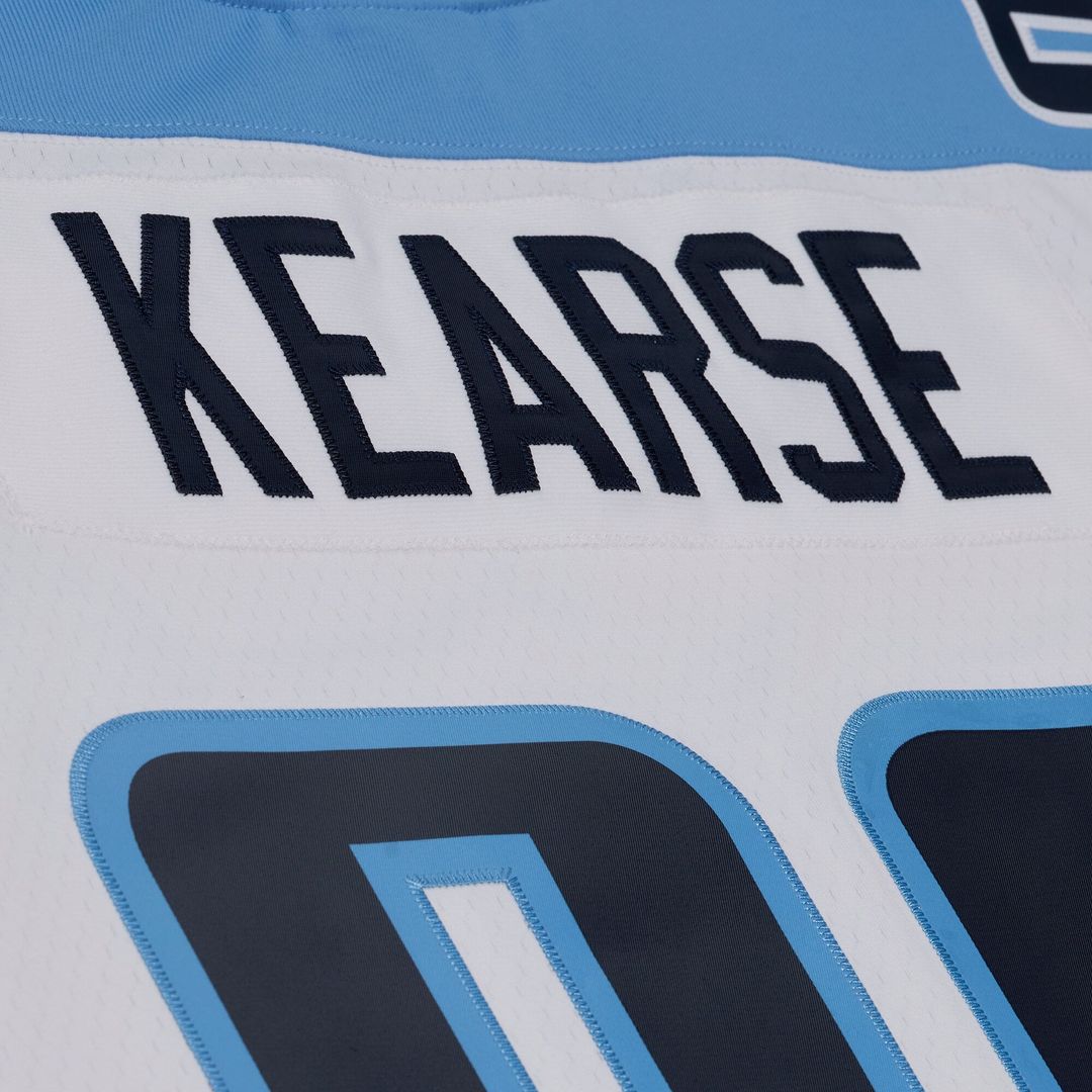 Men's Tennessee Titans Jevon Kearse White Retired Legacy Replica NFL Football Jersey - view 7