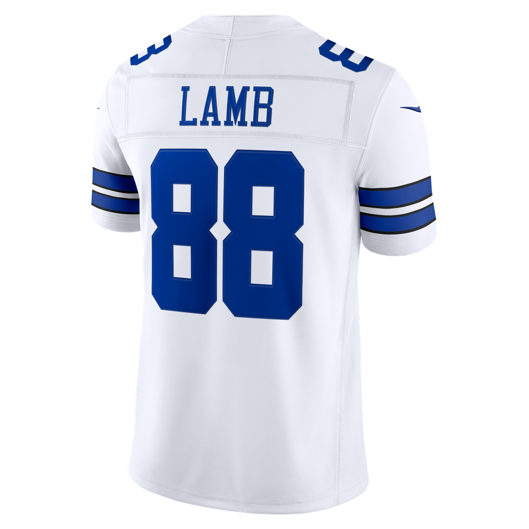 Men's Dallas Cowboys CeeDee Lamb Navy Alternate Stitched Limited NFL Football Jersey - view 9