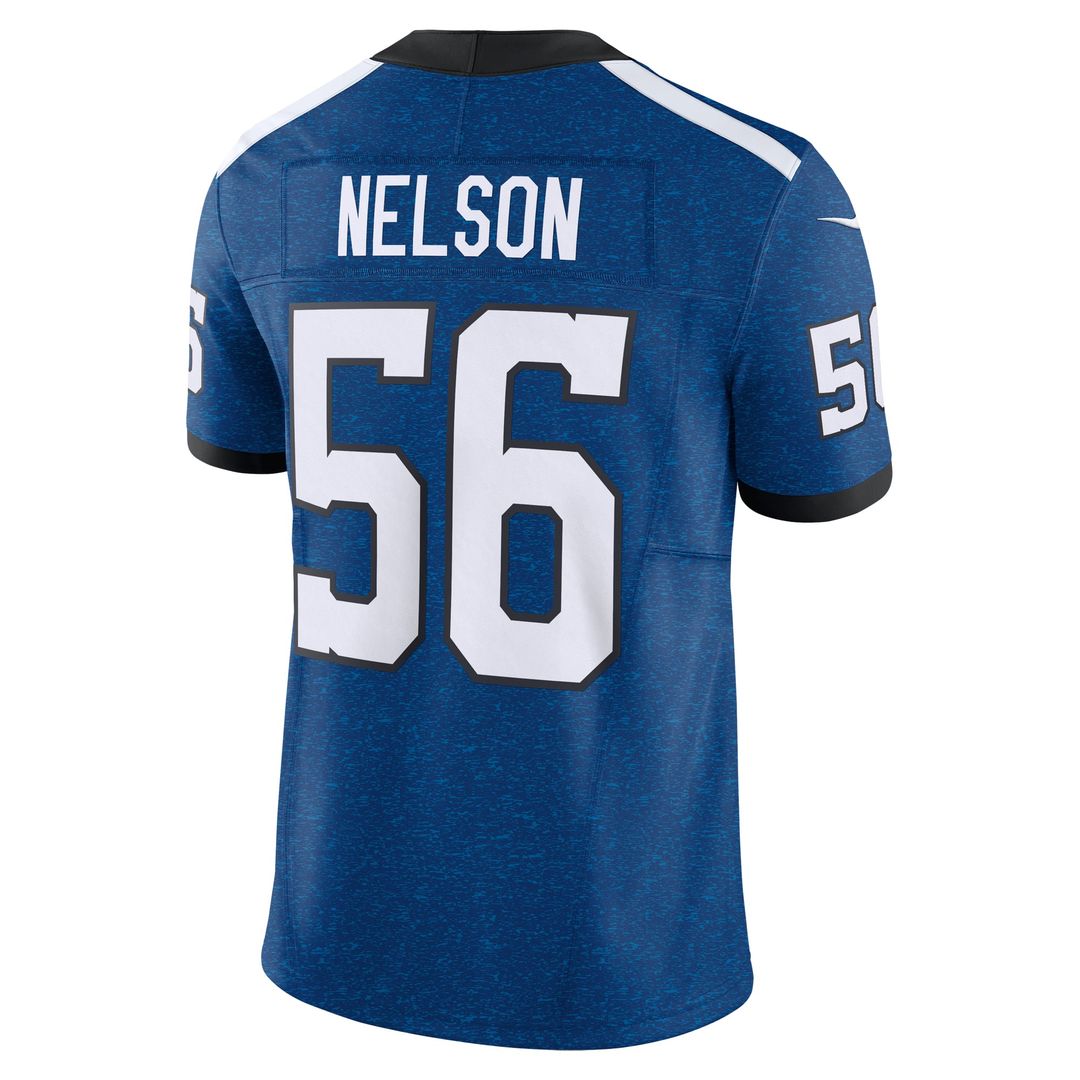 Men's Indianapolis Colts Quenton Nelson Blue Limited NFL Football Jersey - view 3