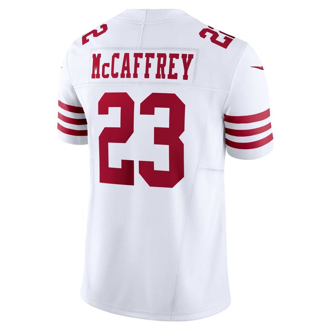 Men's San Francisco 49ers Christian McCaffrey Scarlet Limited NFL Football Jersey - view 9