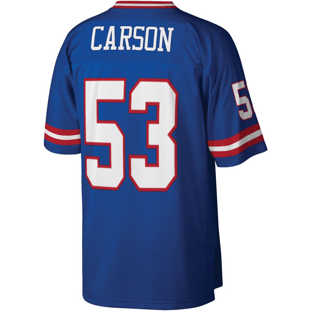 Men's New York Giants Harry Carson Royal Legacy Replica NFL Football Jersey - view 3