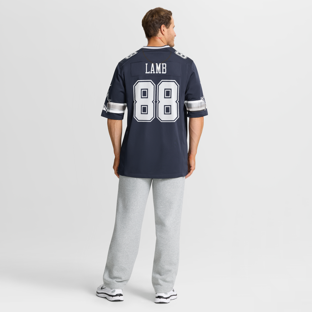 Men's Dallas Cowboys CeeDee Lamb White Game NFL Football Jersey - view 34