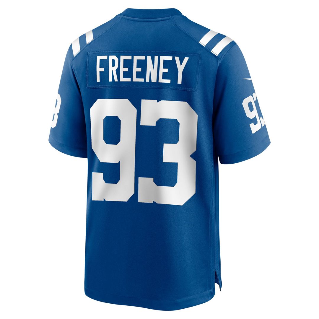 Men's Indianapolis Colts Dwight Freeney Royal Team Retired Player Game NFL Football Jersey - view 3