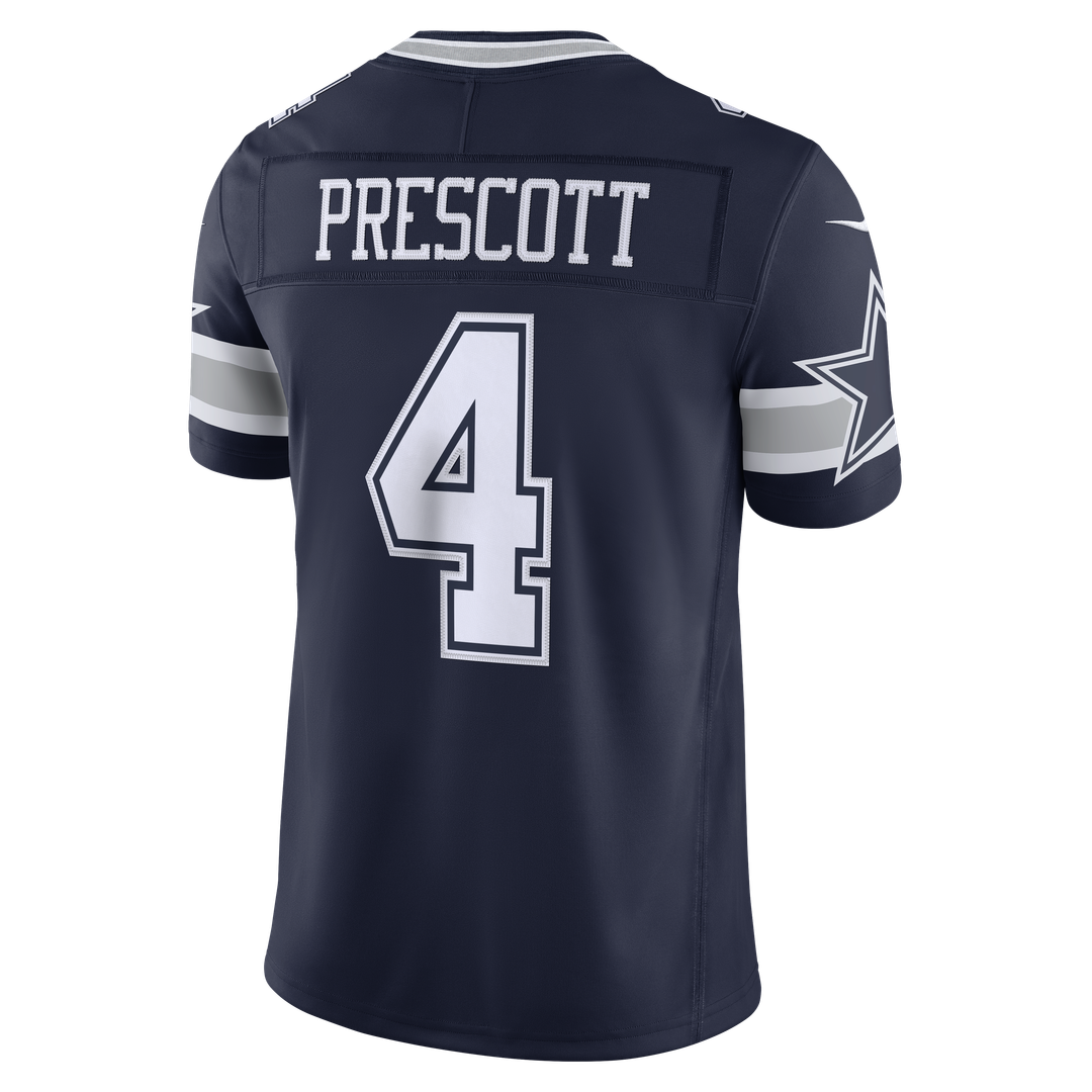 Men's Dallas Cowboys Dak Prescott White Alternate Stitched Limited NFL Football Jersey - view 9