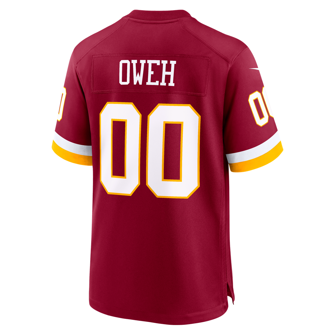 Men's Washington Commanders Odafe Oweh Black Hail Raiser Alternate Game NFL Football Jersey - view 9