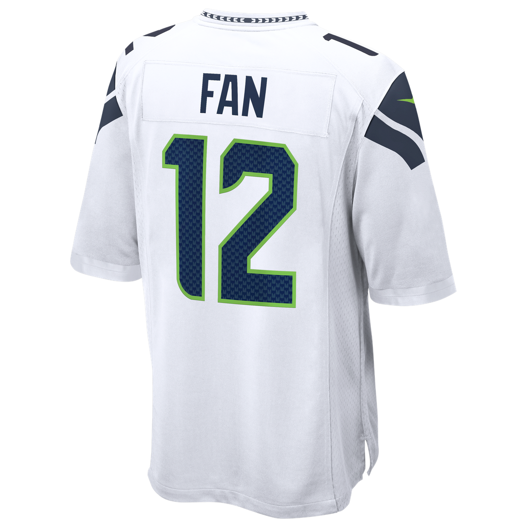 Men's Seattle Seahawks 12s College Navy Team Game NFL Football Jersey - view 15