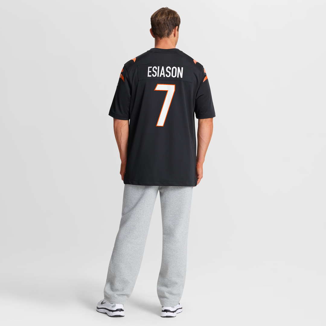 Men's Cincinnati Bengals Boomer Esiason Orange Retired Player Alternate Game NFL Football Jersey - view 20