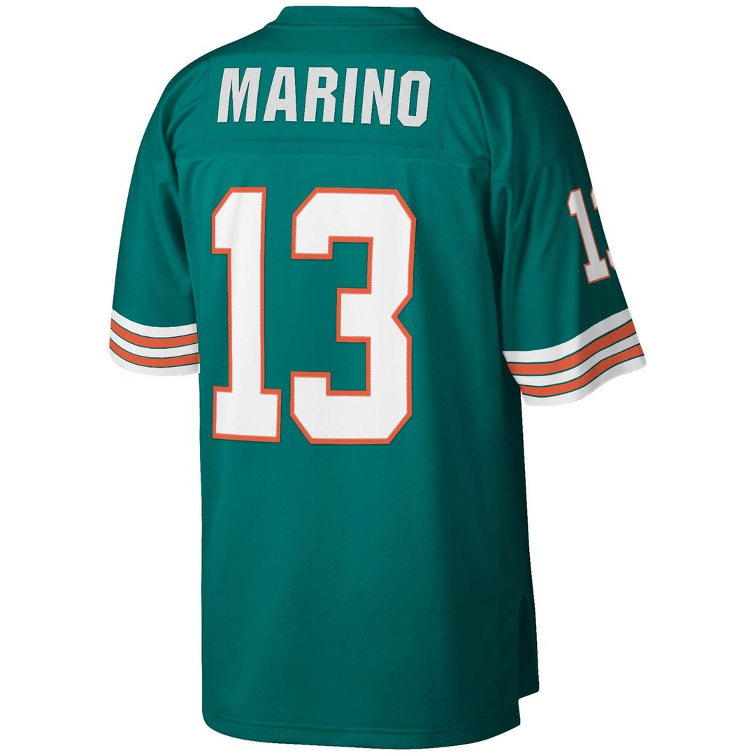 Men's Miami Dolphins Dan Marino Aqua Legacy Replica NFL Football Jersey - view 3