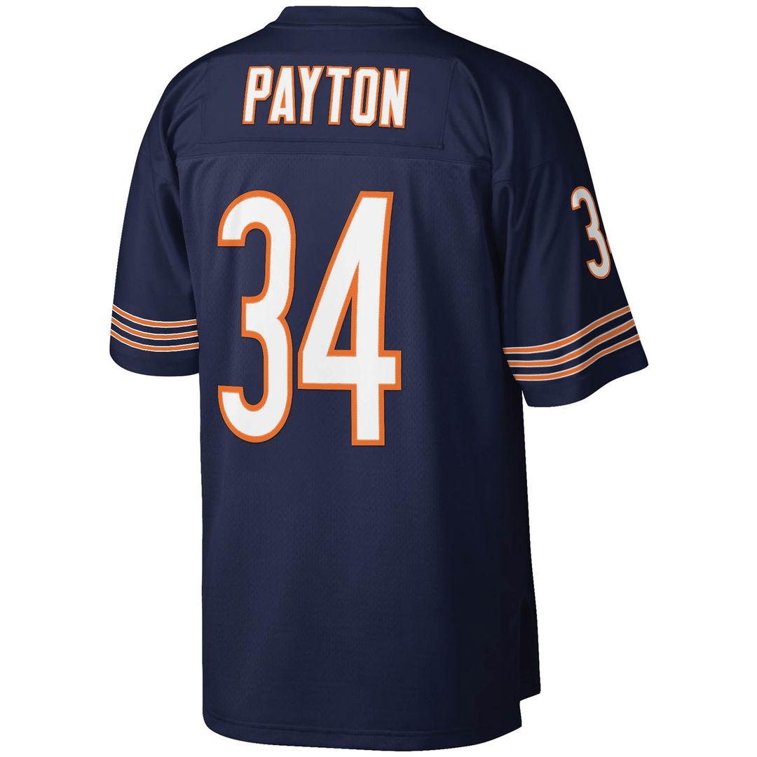 Men's Chicago Bears Walter Payton Navy Legacy Replica NFL Football Jersey - view 3