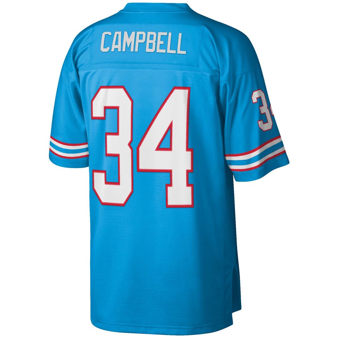 Men's Houston Oilers Earl Campbell Light Blue Legacy Replica NFL Football Jersey - view 3