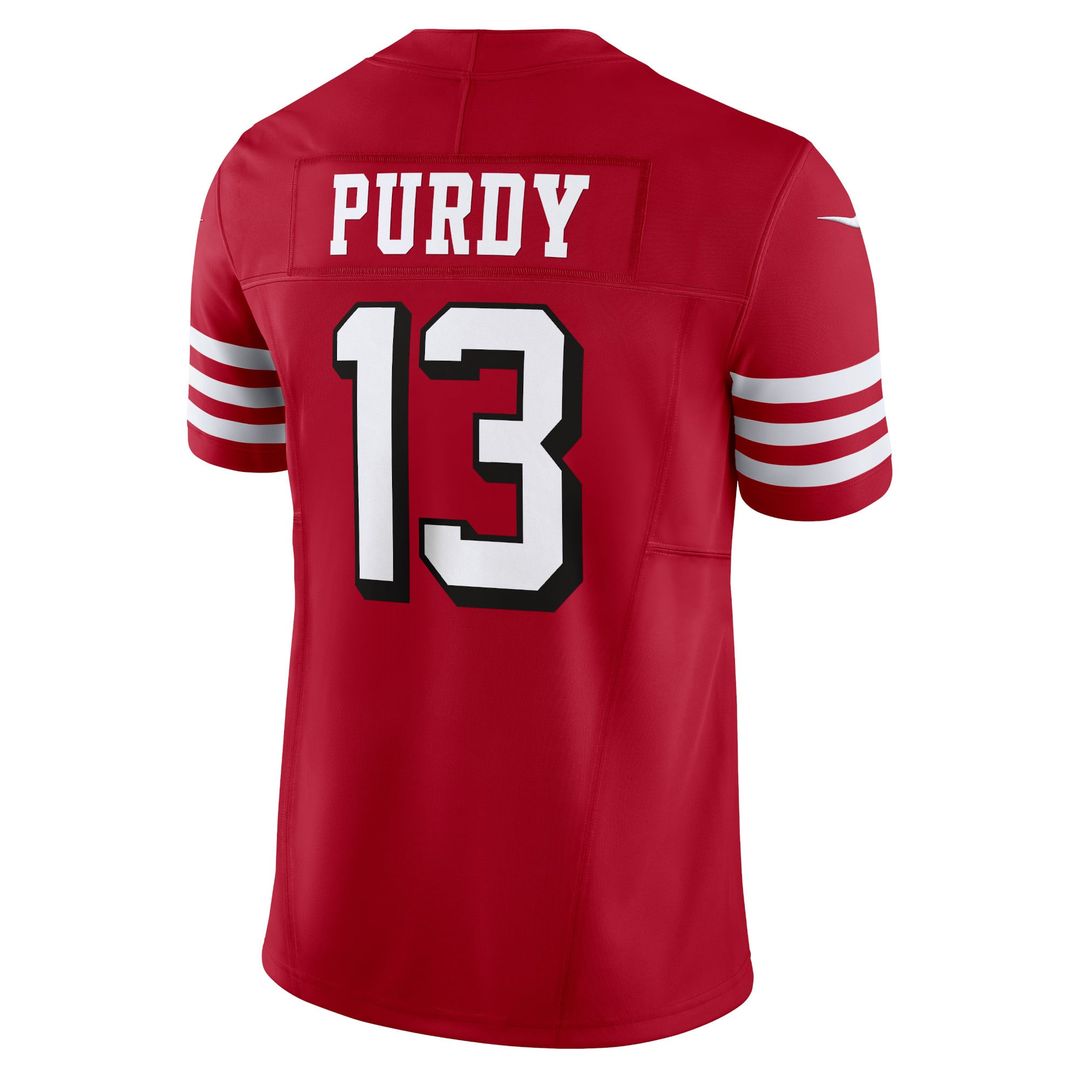 Men's San Francisco 49ers Brock Purdy White Limited NFL Football Jersey - view 9