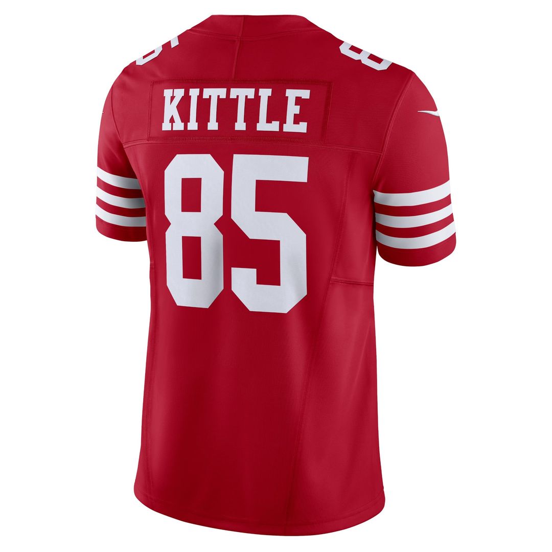Men's San Francisco 49ers George Kittle Scarlet Limited NFL Football Jersey - view 3
