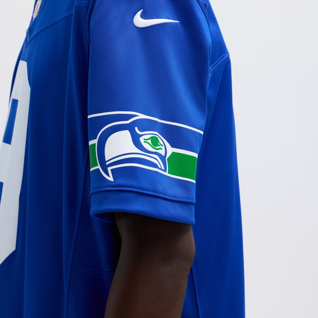 Men's Seattle Seahawks Kenneth Walker III Royal Limited NFL Football Jersey - view 10