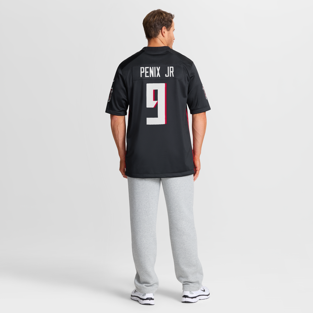 Men's Atlanta Falcons Michael Penix Jr. White Game NFL Football Jersey - view 14