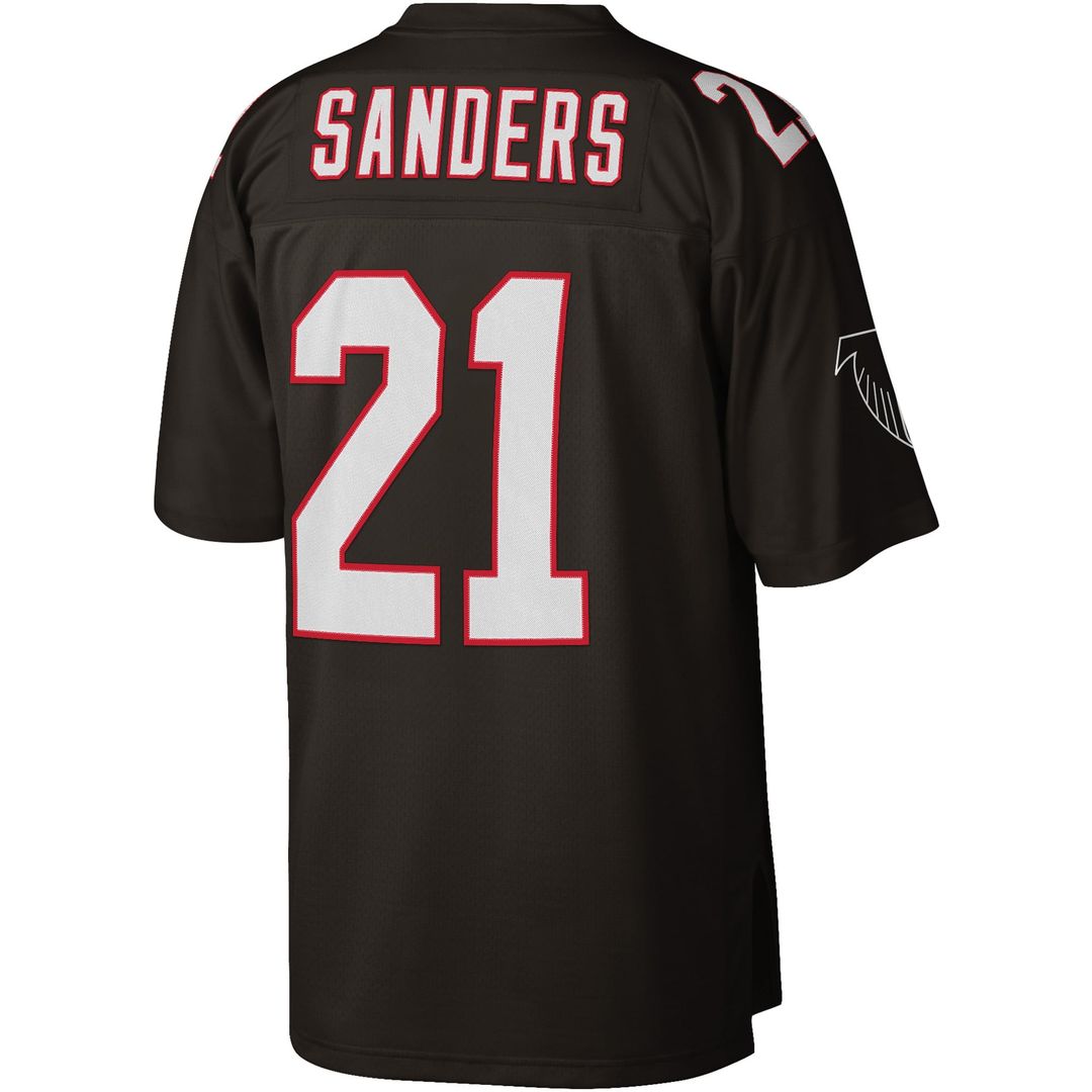 Men's Atlanta Falcons Deion Sanders Red Legacy Replica NFL Football Jersey - view 12