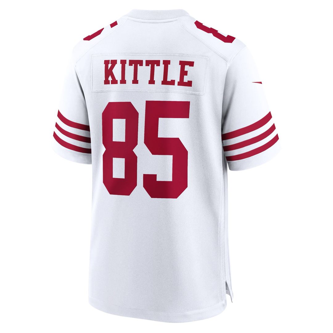 Men's San Francisco 49ers George Kittle Scarlet Player Game NFL Football Jersey - view 21