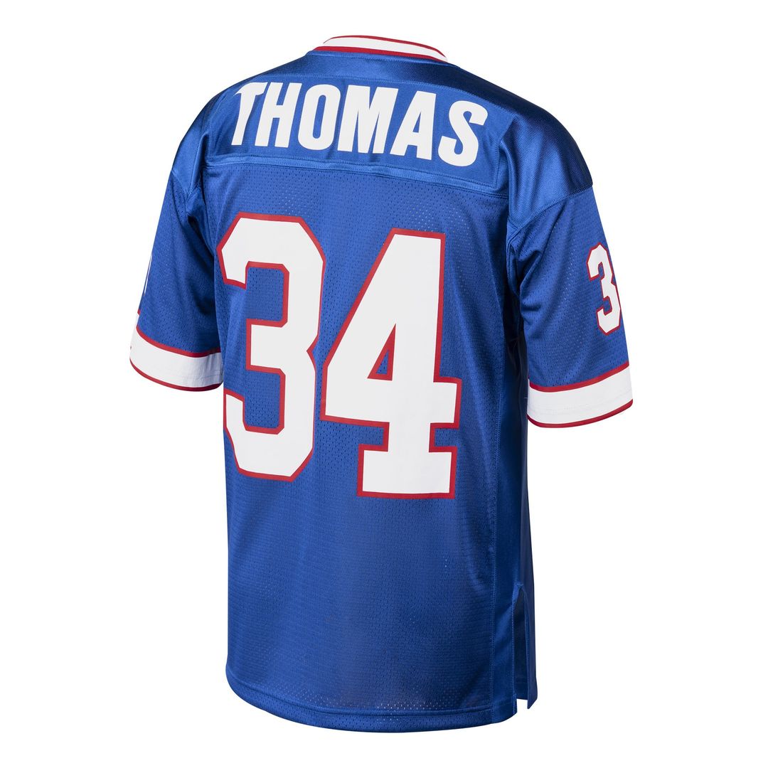 Men's Buffalo Bills 1985 Thurman Thomas Royal Throwback NFL Football Jersey - view 3
