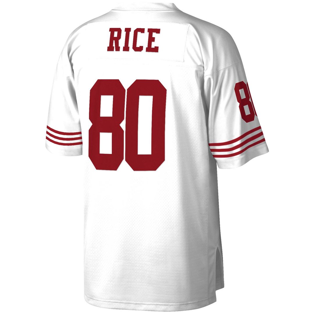 Men's San Francisco 49ers Jerry Rice Scarlet Legacy Replica NFL Football Jersey - view 9