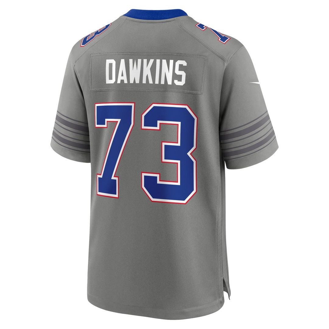 Men's Buffalo Bills Dion Dawkins Royal Game NFL Football Jersey - view 19