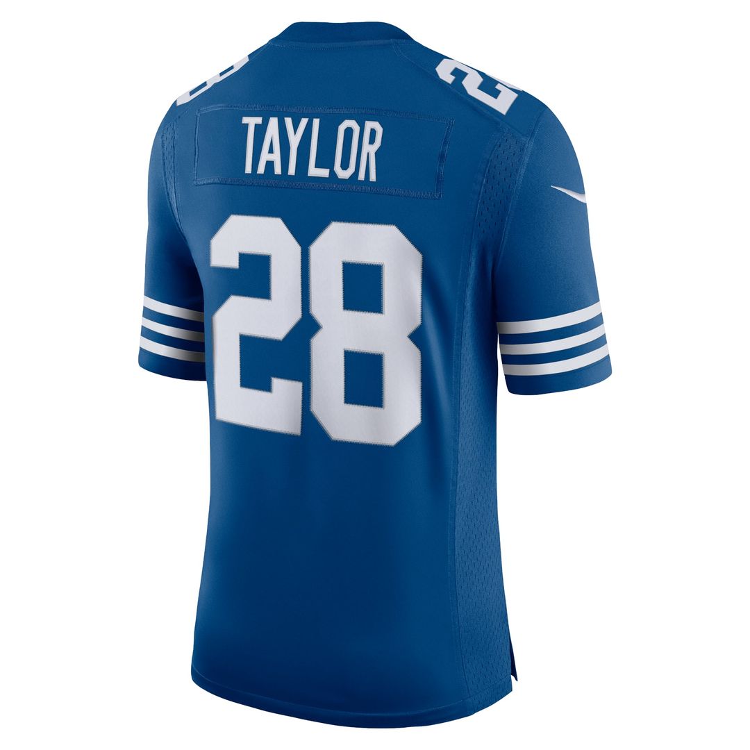 Men's Indianapolis Colts Jonathan Taylor Royal Alternate Limited NFL Football Jersey - view 3