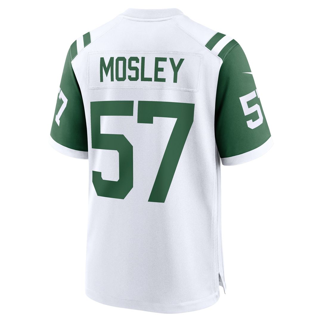 Men's New York Jets C.J. Mosley Legacy Green Team Game NFL Football Jersey - view 19