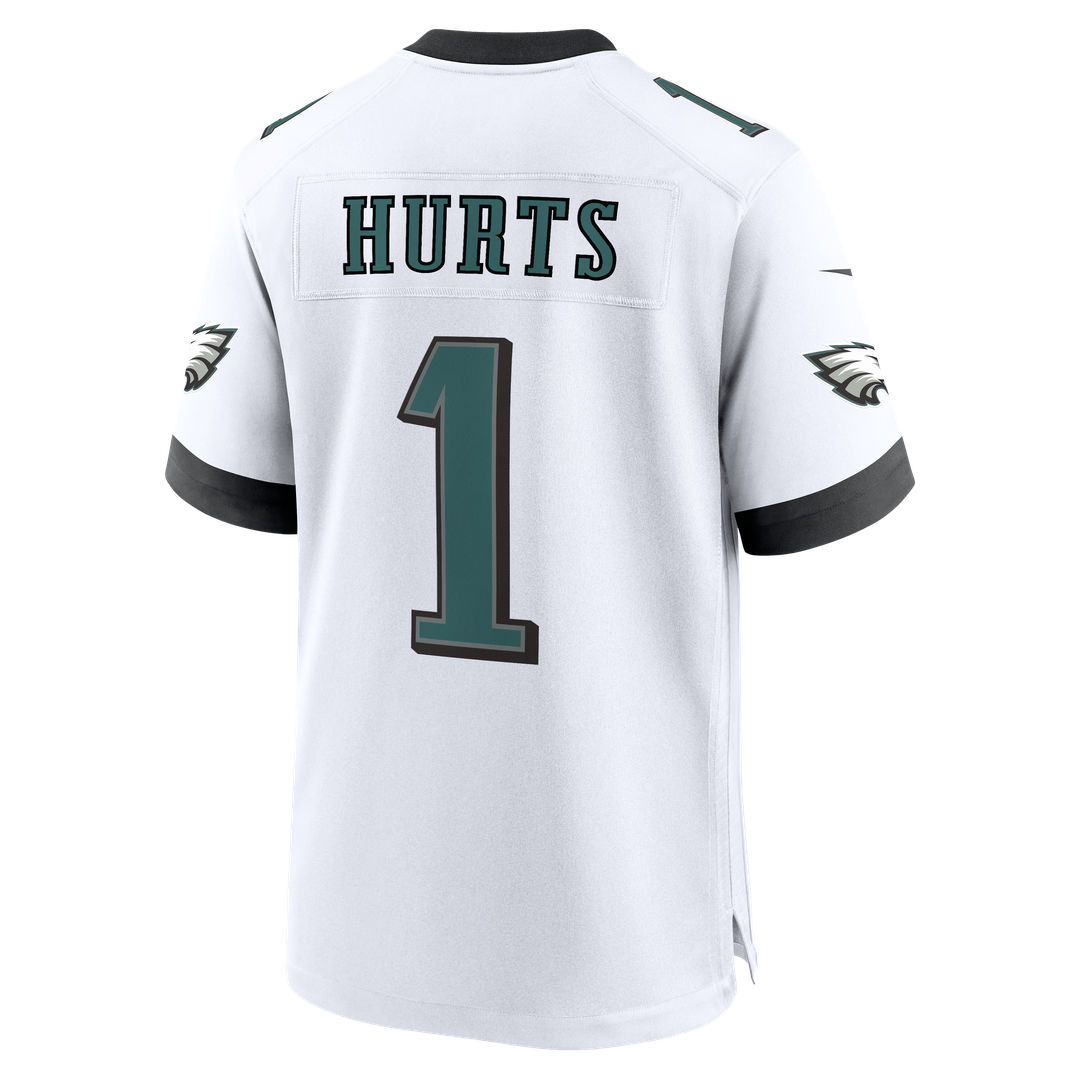 Men's Philadelphia Eagles Jalen Hurts Midnight Green Team Game NFL Football Jersey - view 45