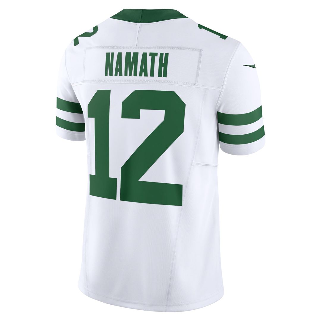 Men's New York Jets Joe Namath Legacy White Limited NFL Football Jersey - view 3