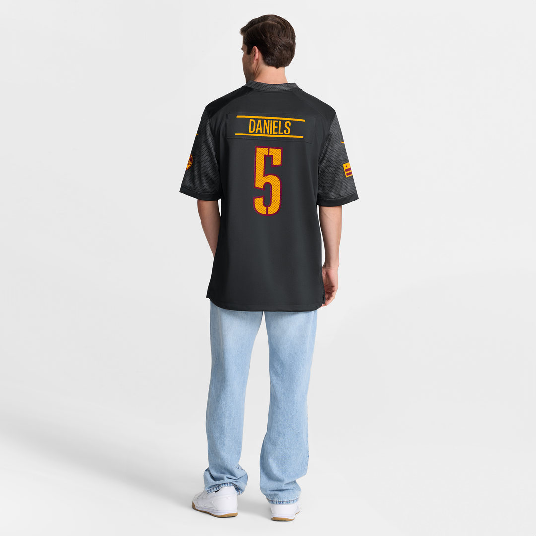 Men's Washington Commanders Jayden Daniels Burgundy Player Game NFL Football Jersey - view 31