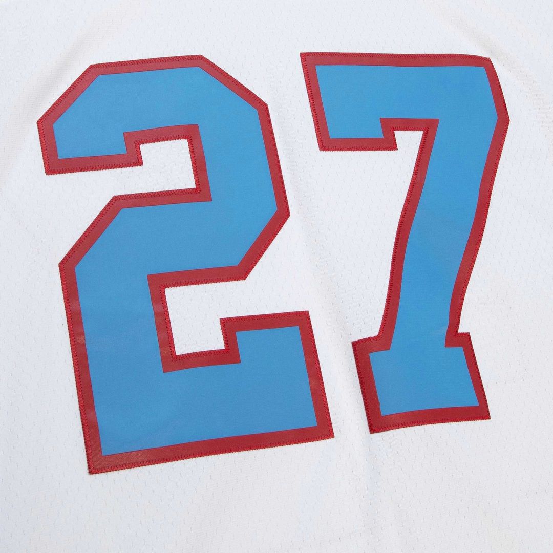 Men's Tennessee Oilers Eddie George White Legacy Replica NFL Football Jersey - view 4