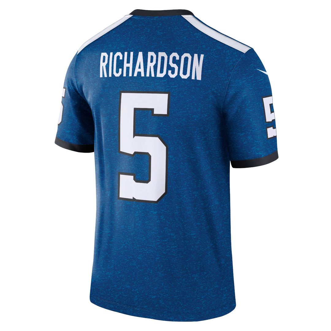 Men's Indianapolis Colts Anthony Richardson Sr. Royal Legend Player NFL Football Performance Top - view 3