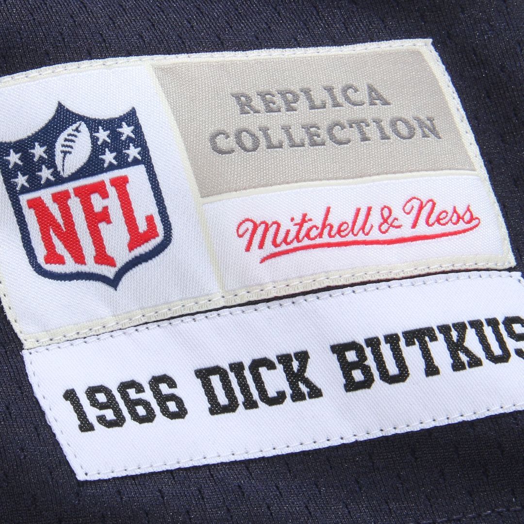 Men's Chicago Bears Dick Butkus Navy Retired Player Legacy Replica NFL Football Jersey - view 6