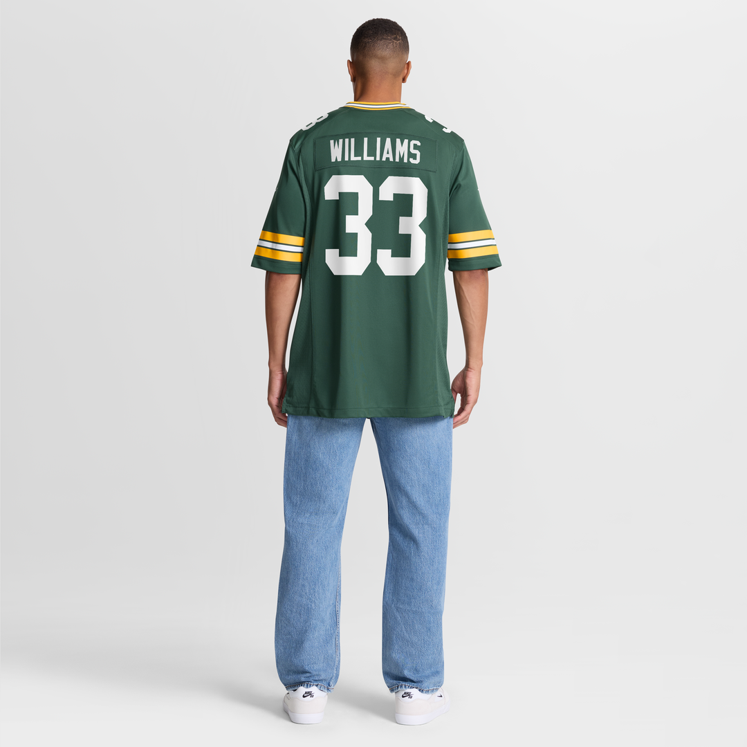 Men's Green Bay Packers Evan Williams Green Game NFL Football Jersey - view 8