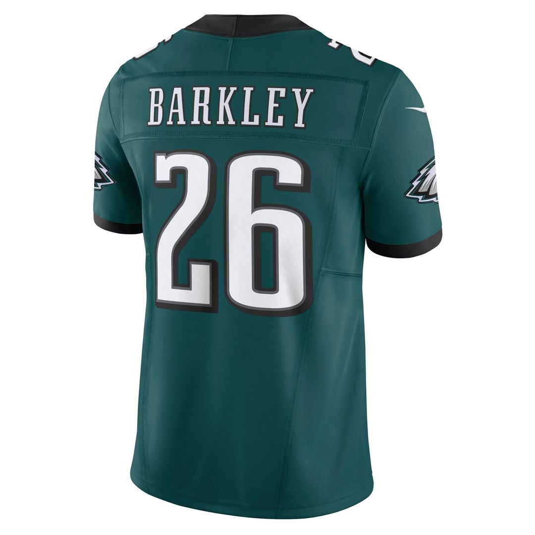 Men's Philadelphia Eagles Saquon Barkley Kelly Green Alternate Limited NFL Football Jersey - view 12