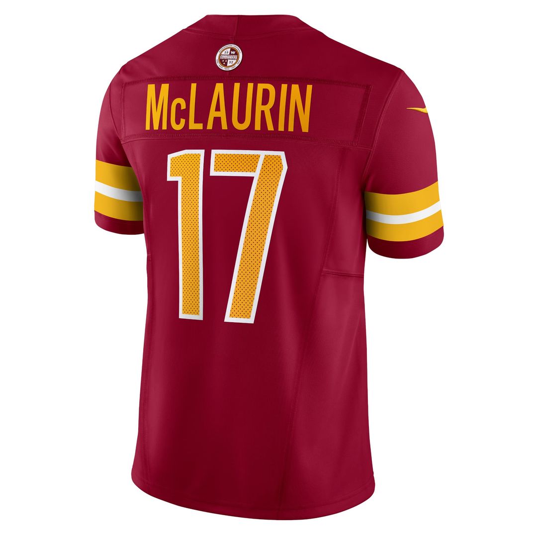 Men's Washington Commanders Terry McLaurin White Limited NFL Football Jersey - view 9