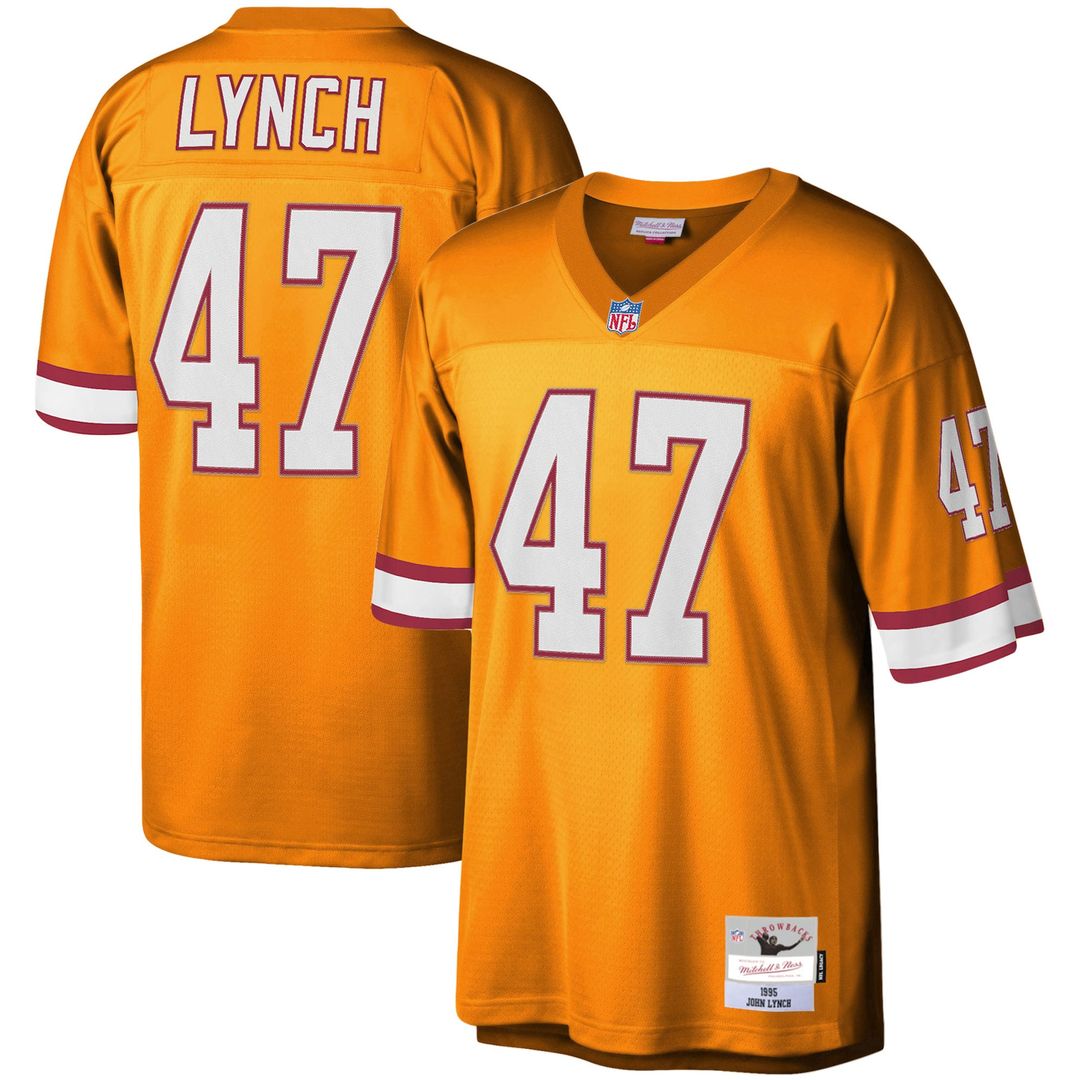 Men's Tampa Bay Buccaneers John Lynch Red Legacy Replica NFL Football Jersey - view 7