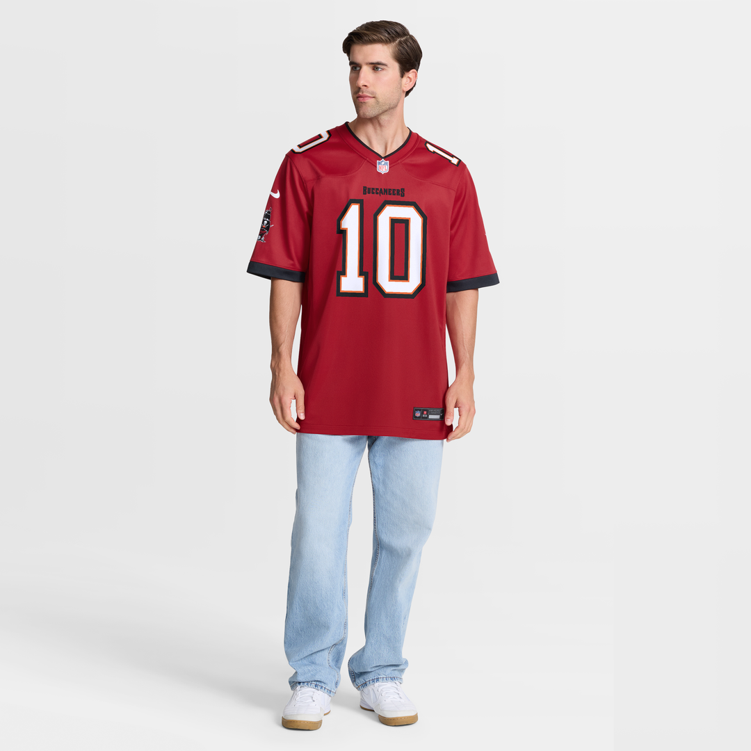 Men's Tampa Bay Buccaneers Trey Palmer Red Game NFL Football Jersey - view 7