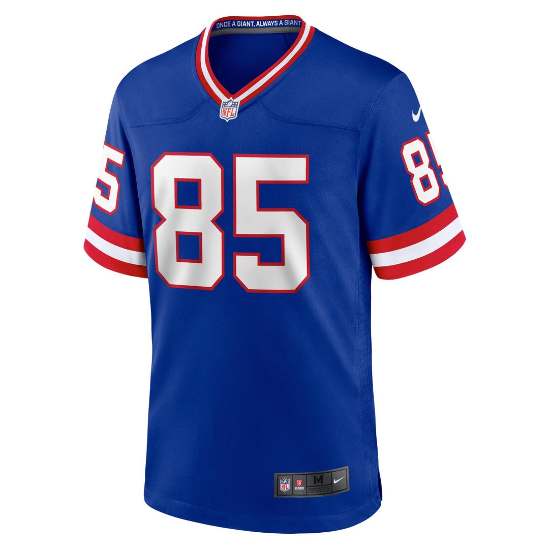 Men's New York Giants David Tyree Royal Retired Player Alternate Game NFL Football Jersey - view 2