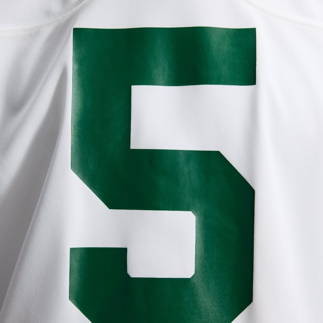 Men's New York Jets Garrett Wilson Legacy White Game NFL Football Jersey - view 12