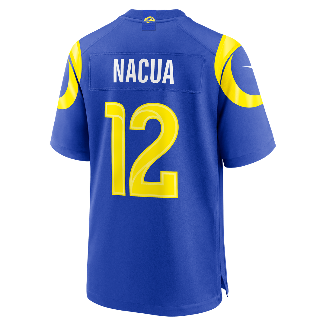 Men's Los Angeles Rams Puka Nacua Classic Sol Game NFL Football Jersey - view 14