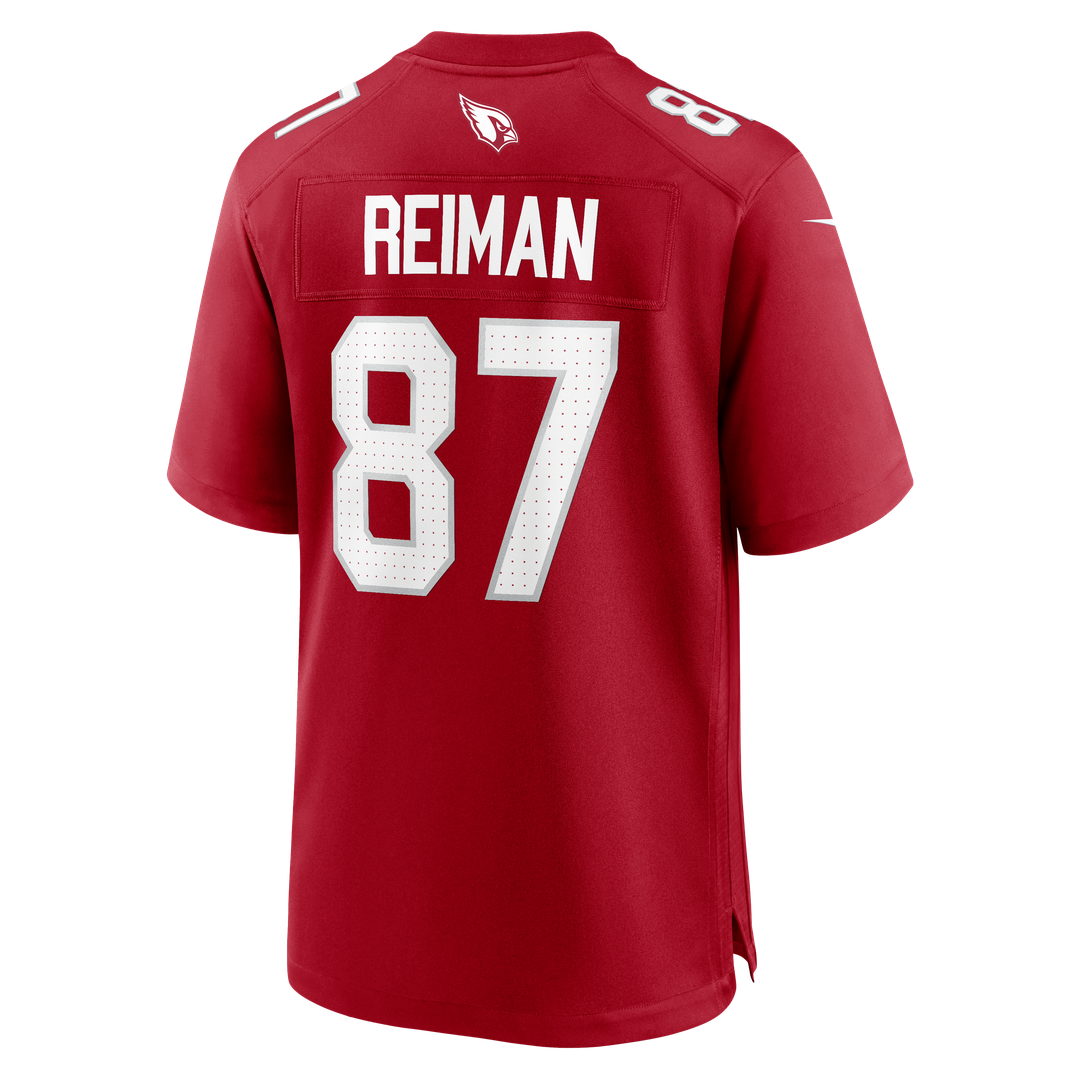 Men's Arizona Cardinals Tip Reiman Cardinal Team Game NFL Football Jersey - view 3