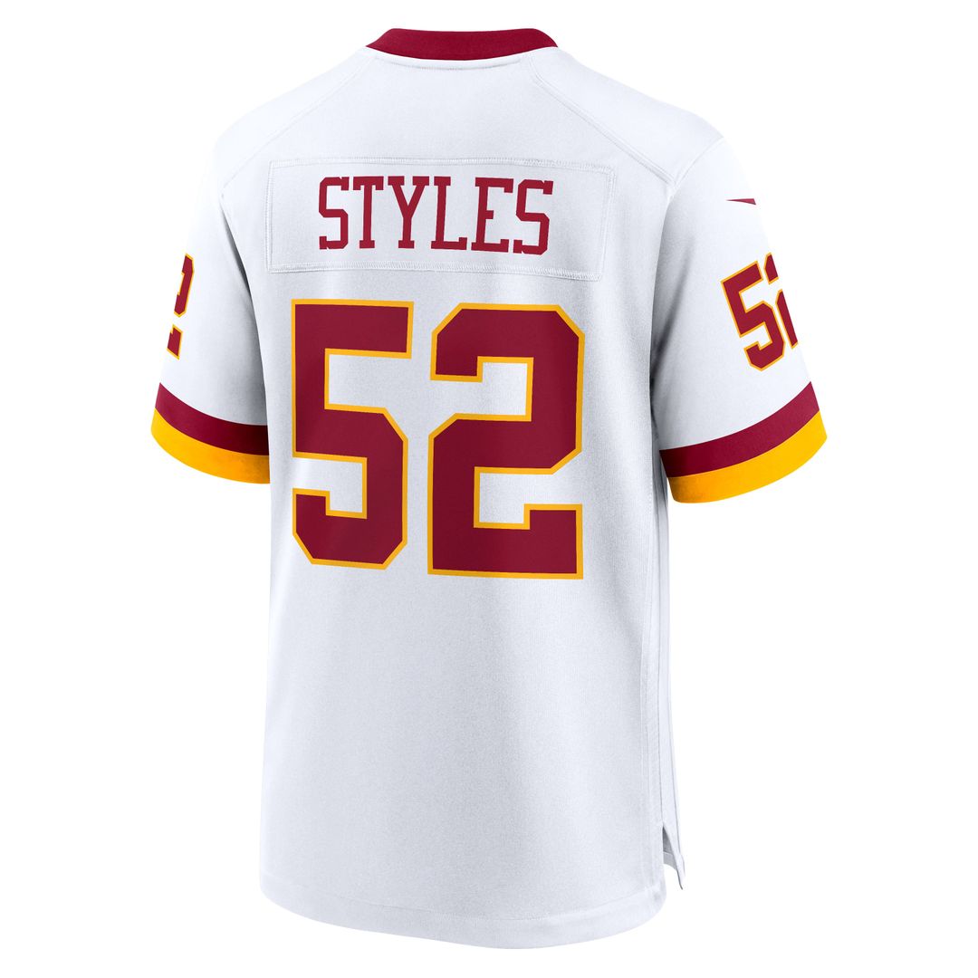 Men's Washington Commanders Sonny Styles Burgundy Team Game NFL Football Jersey - view 17