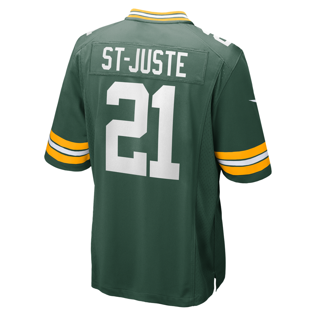 Men's Green Bay Packers Benjamin St-Juste Green Team Game NFL Football Jersey - view 3