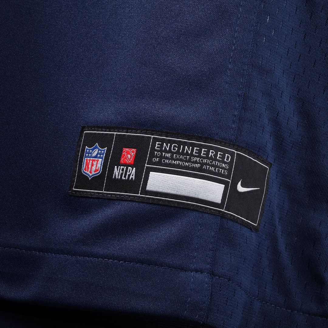 Men's Seattle Seahawks Bryce Cabeldue College Navy Team Game NFL Football Jersey - view 6