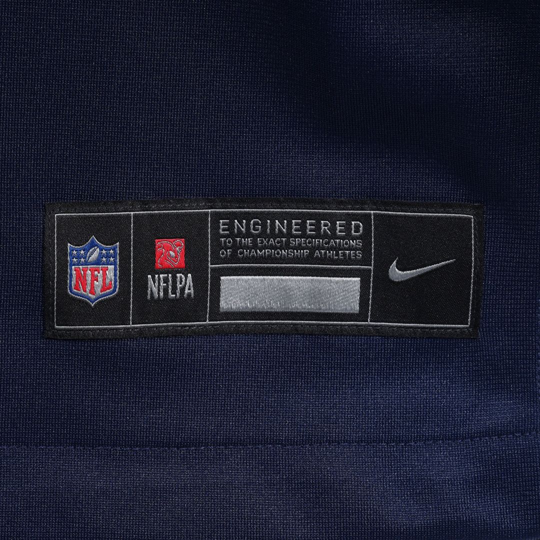 Men's New England Patriots Kobee Minor Navy Team Game NFL Football Jersey - view 8