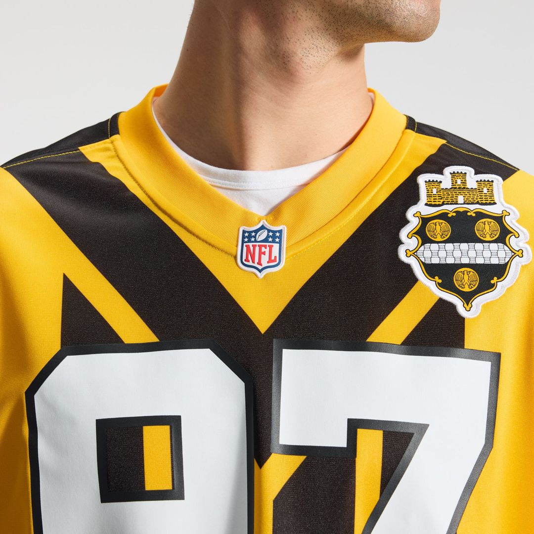 Men's Pittsburgh Steelers Cameron Heyward Black Game NFL Football Jersey - view 26