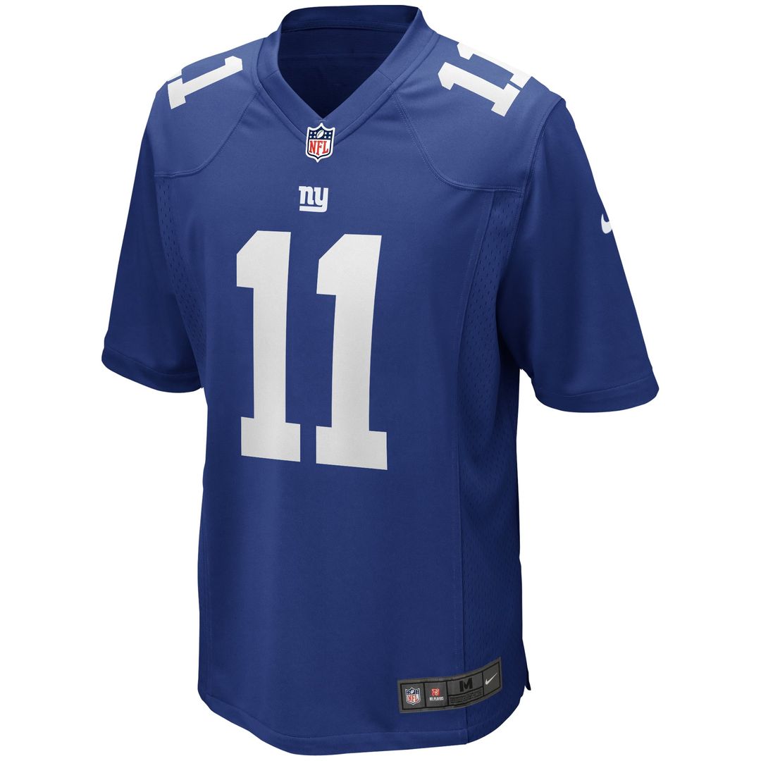 Men's New York Giants Phil Simms Royal Game NFL Football Jersey - view 2