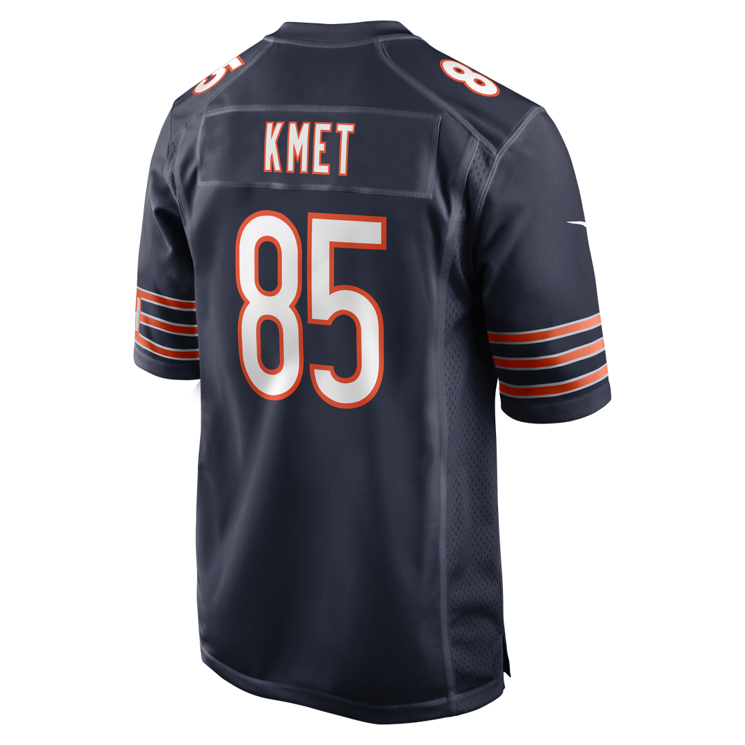 Men's Chicago Bears Cole Kmet Navy Player Game NFL Football Jersey - view 3