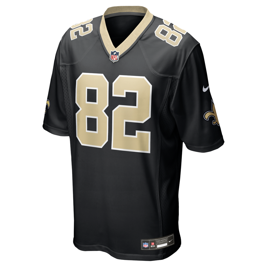 Men's New Orleans Saints Bob Pollard Black Game NFL Football Jersey - view 2